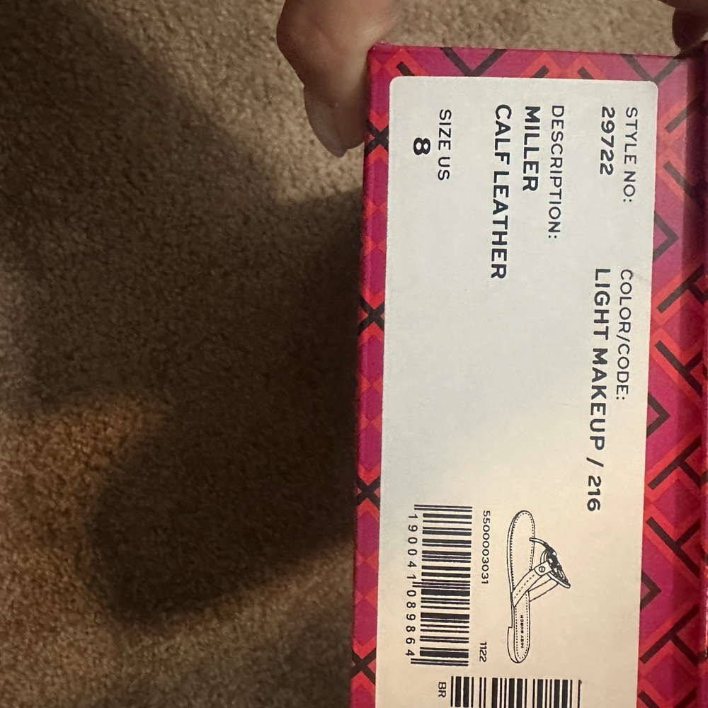 Tory Burch Miller sandal size 8